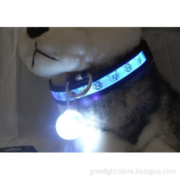 Cool Light Glowing in The Dark LED Pet Pendant
